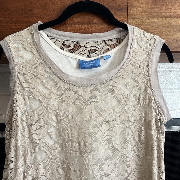 Simply Vera - Vera Wang dress.  Size M - Picture 4 of 5